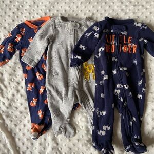 3 pack sleepers 3 months
